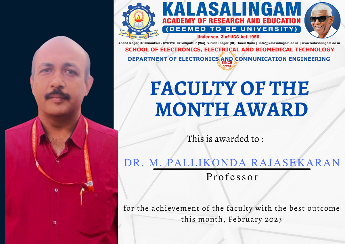 Programming Workshop | Kalasalingam University Krishnankoil