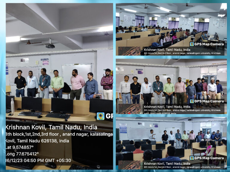 NanoChip – ECE Department Kalasalingam University Colloborative Meet